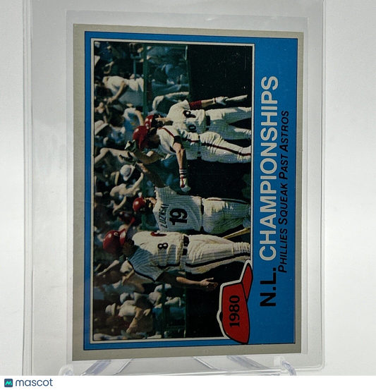 1981 Topps 1980 N.L. Championships NLCS Baseball Card #402 NM-Mint FREE SHIPPING