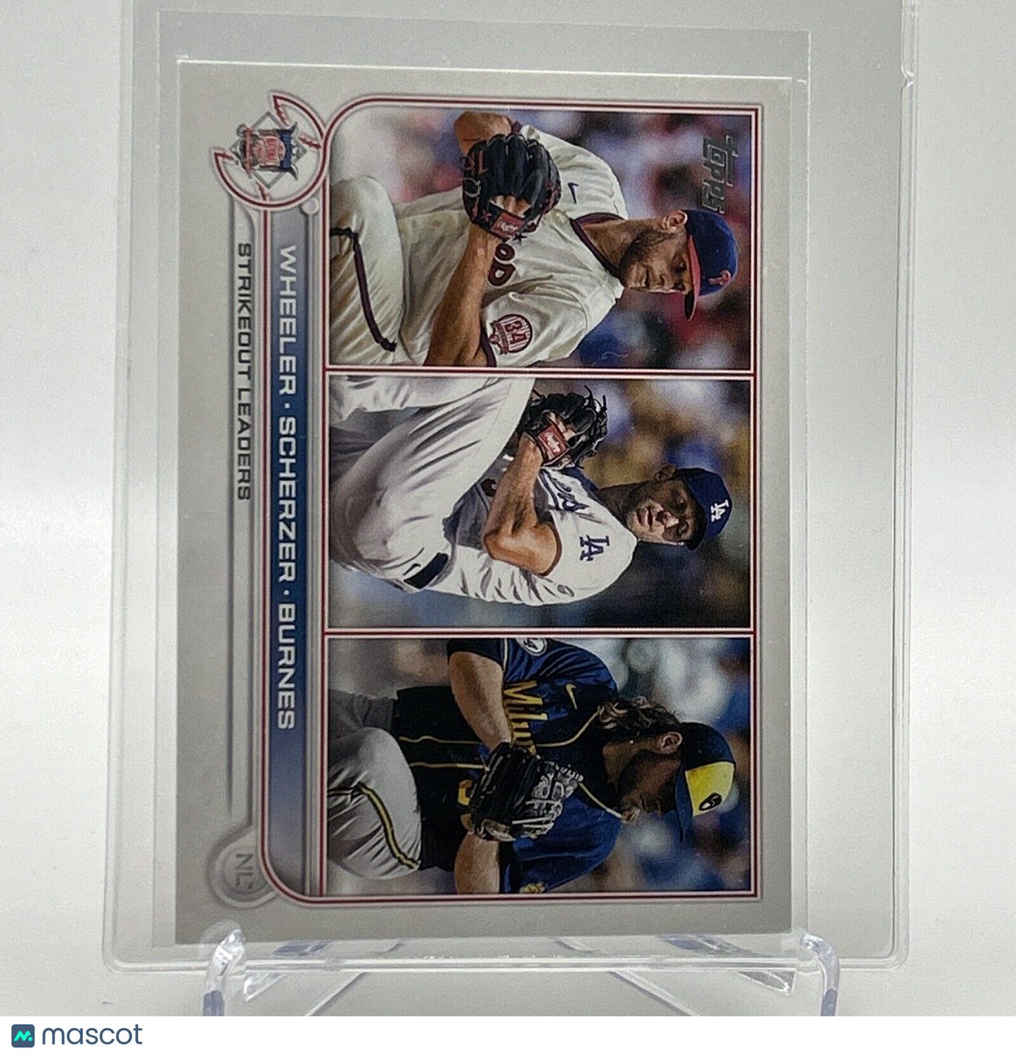 2022 Topps NL Strikeout Leaders Baseball Card #127 Mint FREE SHIPPING