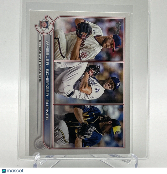 2022 Topps NL Strikeout Leaders Baseball Card #127 Mint FREE SHIPPING