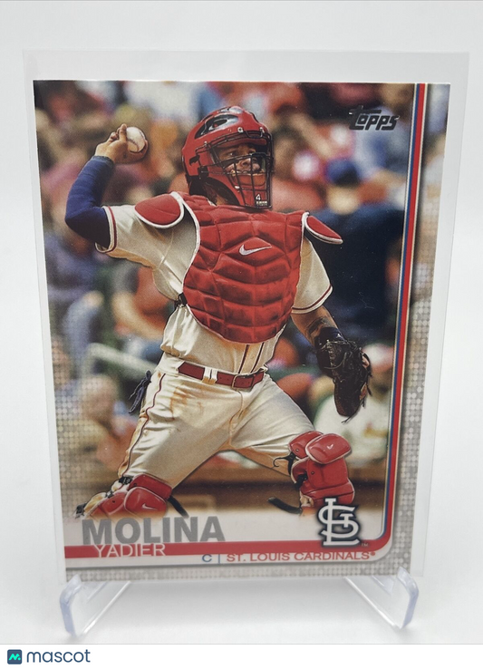 2019 Topps Yadier Molina Baseball Card #225 Mint FREE SHIPPING