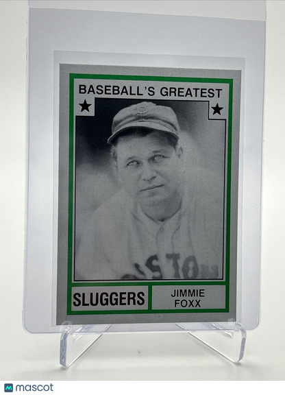 1982 TCMA Greatest Sluggers Jimmie Foxx Baseball Card #20 Mint FREE SHIPPING