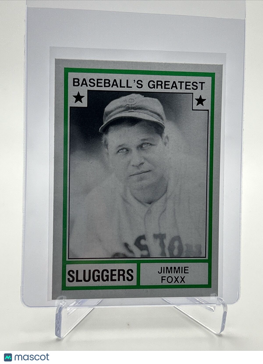 1982 TCMA Greatest Sluggers Jimmie Foxx Baseball Card #20 Mint FREE SHIPPING