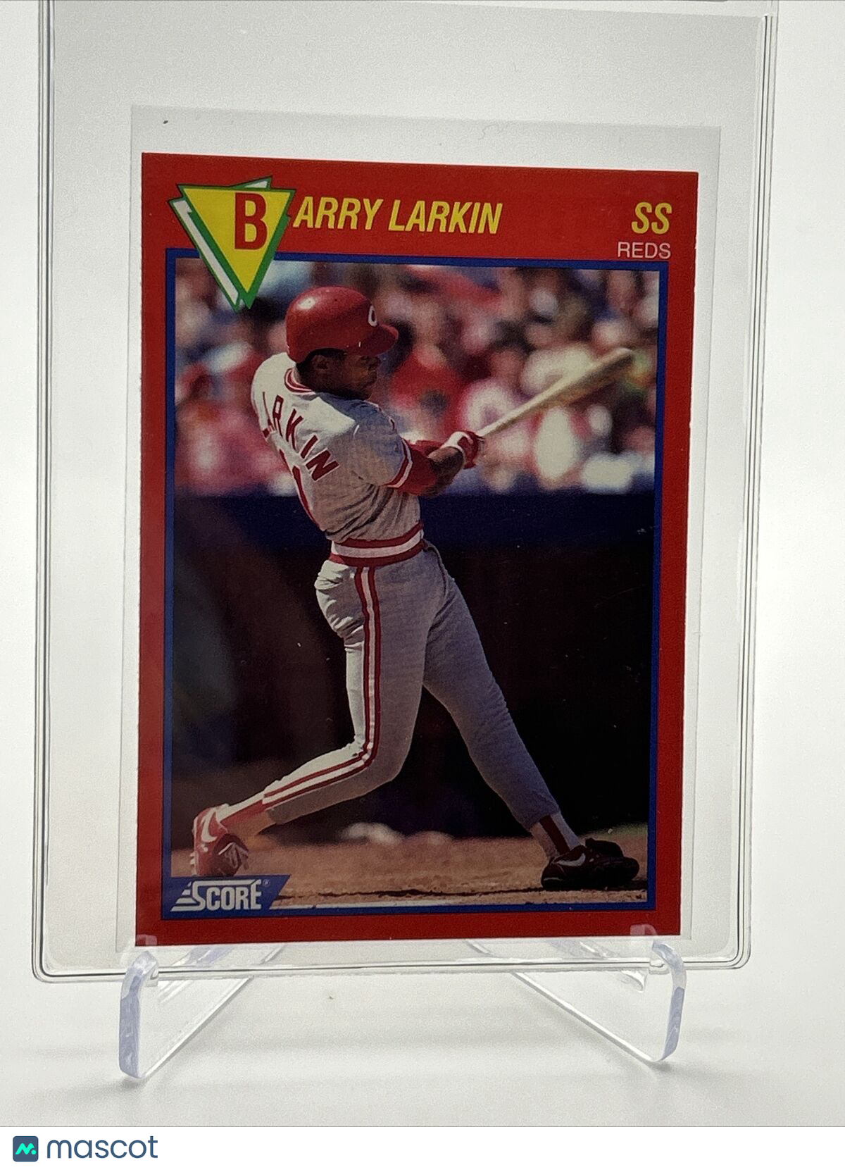 1989 Score Hottest 100 Barry Larkin Baseball Card #52 Mint FREE SHIPPING