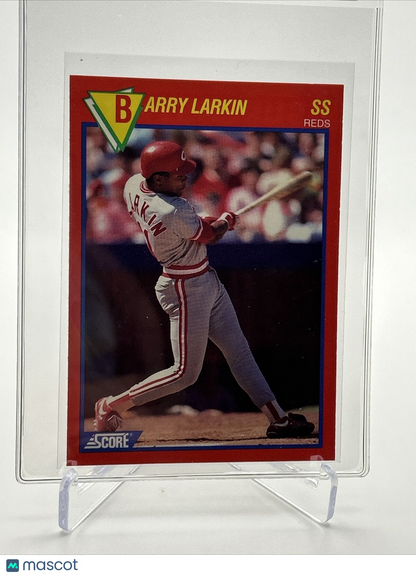 1989 Score Hottest 100 Barry Larkin Baseball Card #52 Mint FREE SHIPPING