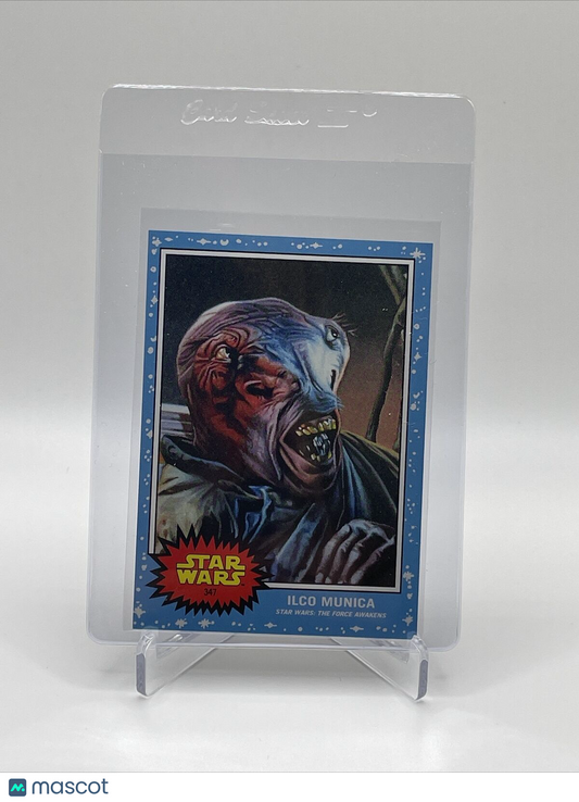 2022 Topps Star Wars Living Set Ilco Munica Card #347 Mint FREE SHIPPING