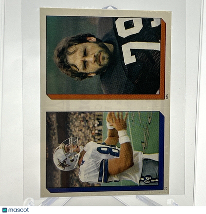 1986 Topps Doug Cosbie/Bob Golic Sticker Card #35/185 NM-MT FREE SHIPPING
