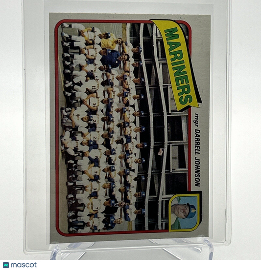 1980 Topps Darrell Johnson Checklist Baseball Card #282 NM-Mint FREE SHIPPING