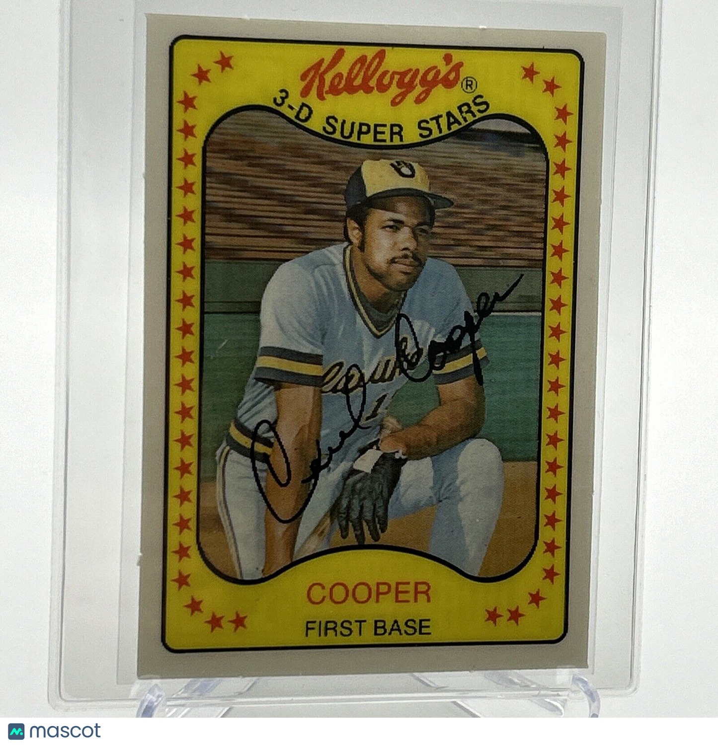 1981 Kellogg's Cecil Cooper Baseball Card #32 NM-Mint FREE SHIPPING