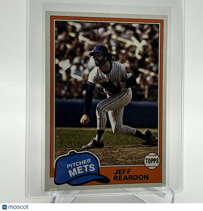 1981 Topps Jeff Reardon Rookie Baseball Card #456 NM-Mint FREE SHIPPING