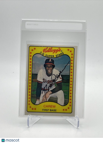 1981 Kellogg's Rod Carew Baseball Card #26 NM-Mint FREE SHIPPING