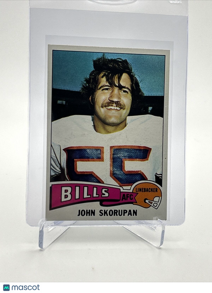 1975 Topps John Skorupan Football Card #246 EX-MT Quality FREE SHIPPING