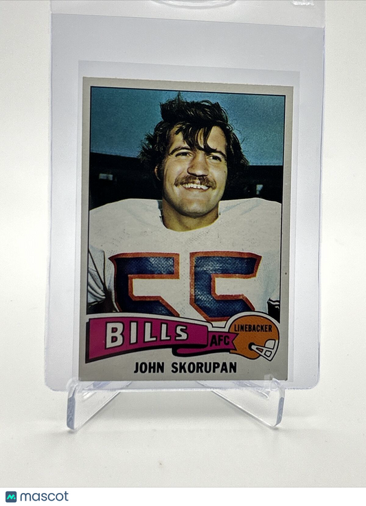 1975 Topps John Skorupan Football Card #246 EX-MT Quality FREE SHIPPING