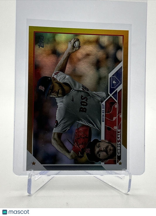 2023 Topps GOLD FOIL Chris Sale Baseball Card #333 FREE SHIPPING