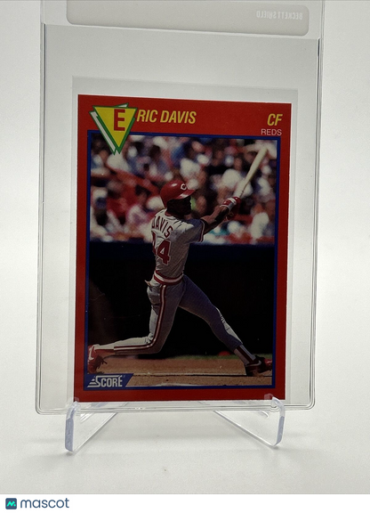 1989 Score Hottest 100 Eric Davis Baseball Card #58 Mint FREE SHIPPING