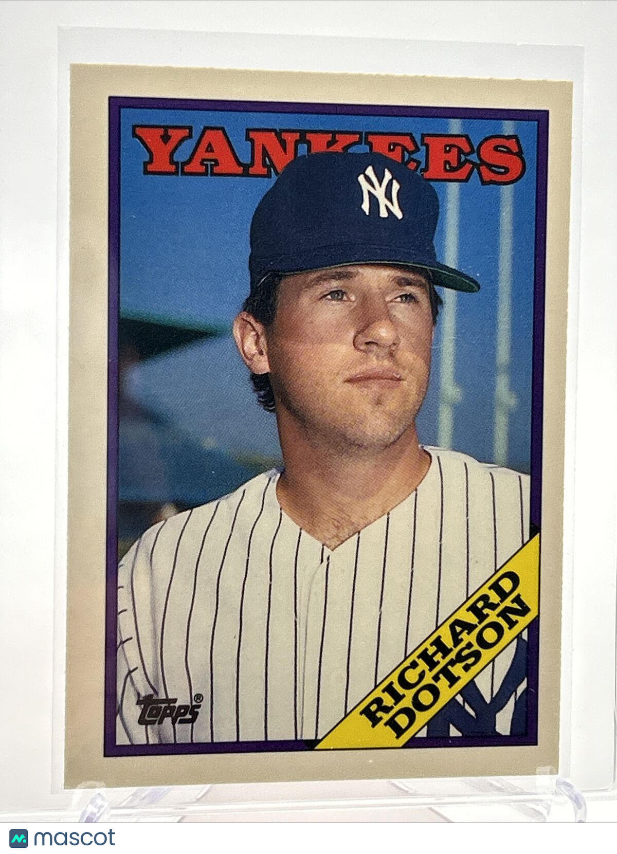 1988 Topps Traded TIFFANY Baseball Card Richard Dotson #35T Mint FREE SHIPPING