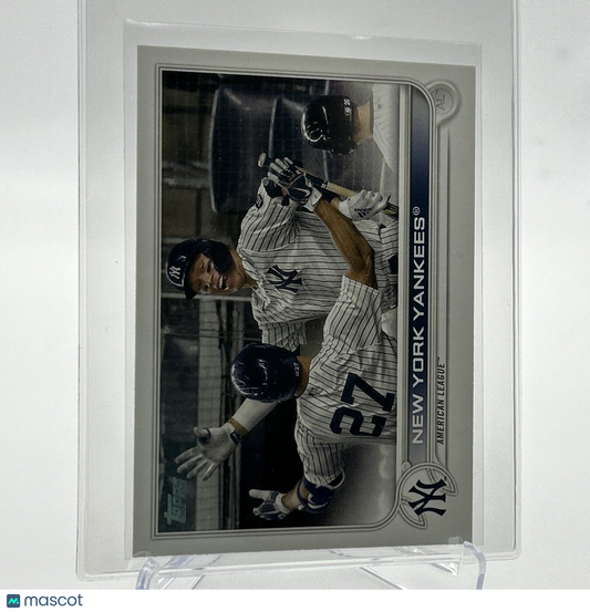 2022 Topps New York Yankees Baseball Card #121 Mint FREE SHIPPING