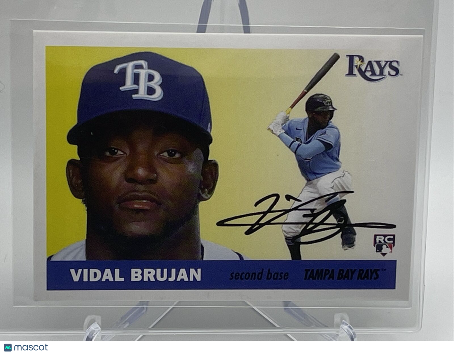2022 Topps Throwback Thursday Vidal Brujan Rookie Card #37 Mint FREE SHIPPING