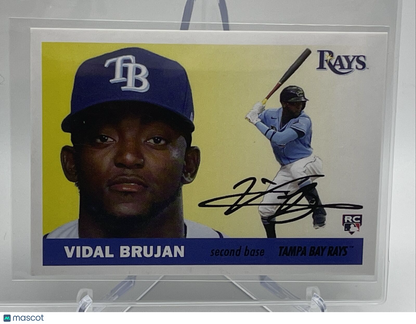 2022 Topps Throwback Thursday Vidal Brujan Rookie Card #37 Mint FREE SHIPPING