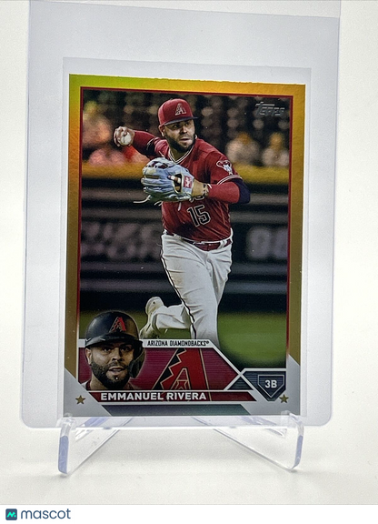 2023 Topps GOLD FOIL Emmanuel Rivera Baseball Card #431 FREE SHIPPING