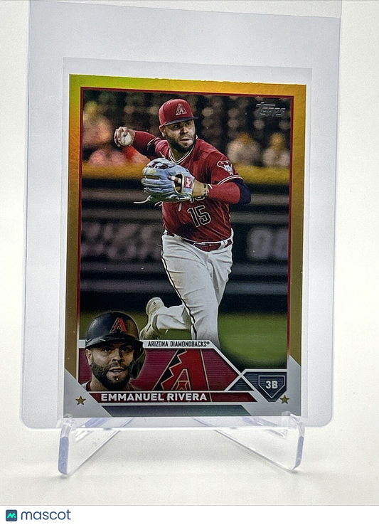 2023 Topps GOLD FOIL Emmanuel Rivera Baseball Card #431 FREE SHIPPING