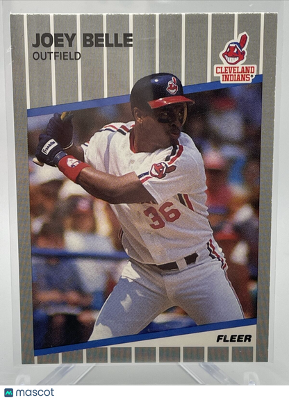 1989 Fleer Update Joey Belle Rookie Baseball Card #U-25 Mint FREE SHIPPING