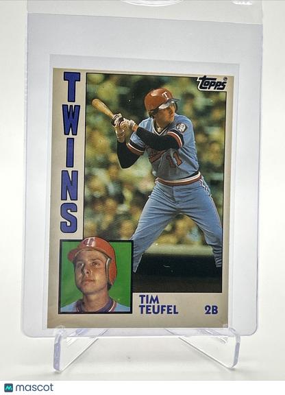 1984 Topps Traded TIFFANY Tim Teufel Card #117T NM-MT FREE SHIPPING