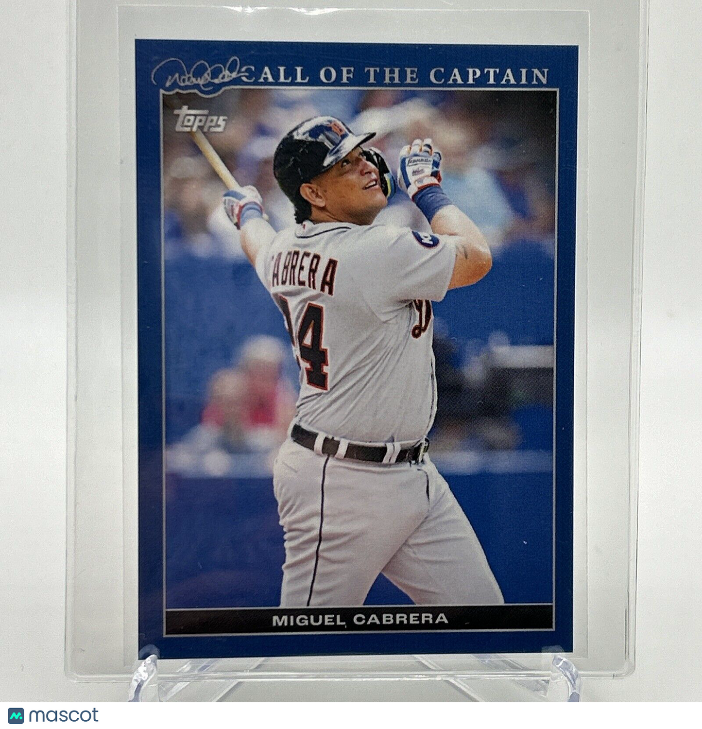 2022 Topps x Derek Jeter Miguel Cabrera 21/25 Baseball Card #12 FREE SHIPPING