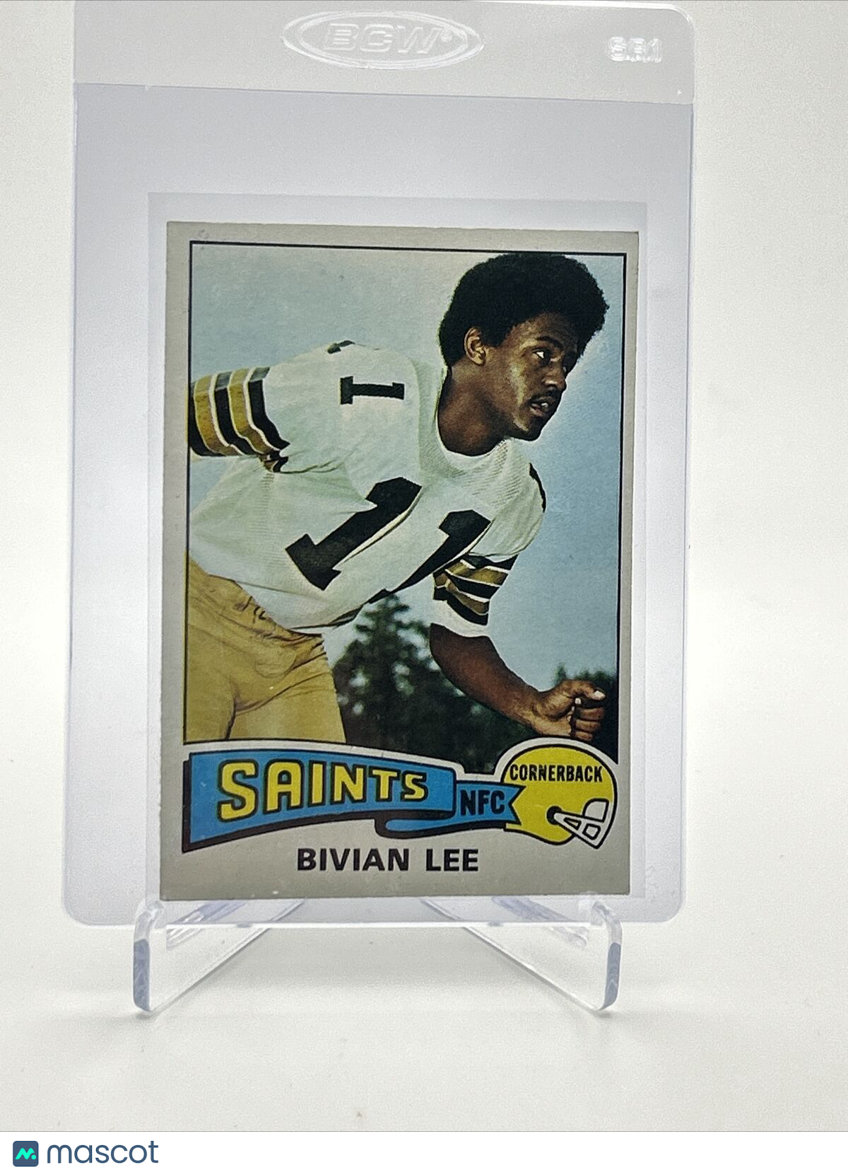 1975 Topps Bivian Lee Football Card #47 EX Quality FREE SHIPPING