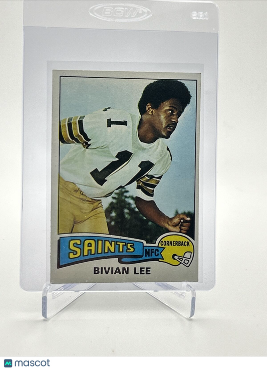 1975 Topps Bivian Lee Football Card #47 EX Quality FREE SHIPPING
