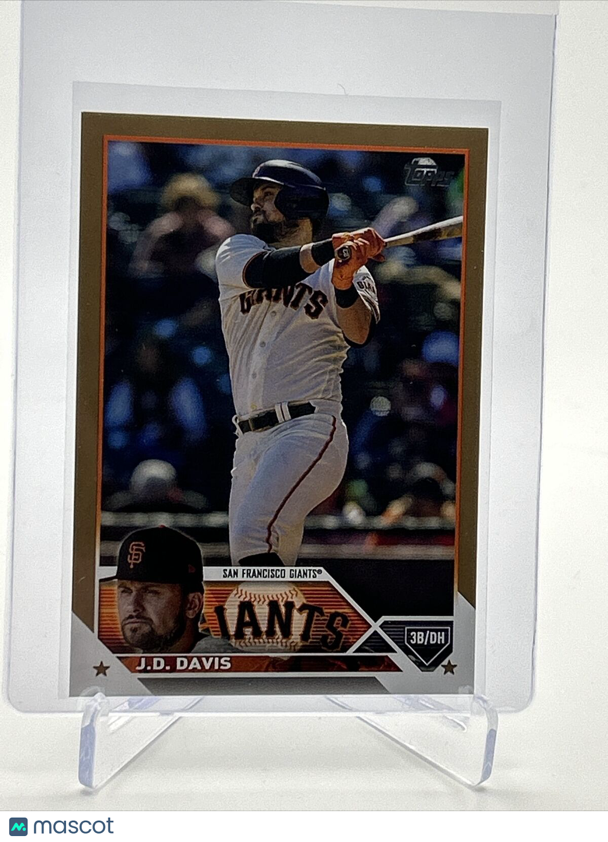 2023 Topps GOLD J.D. Davis Baseball Card #335 /2023 FREE SHIPPING