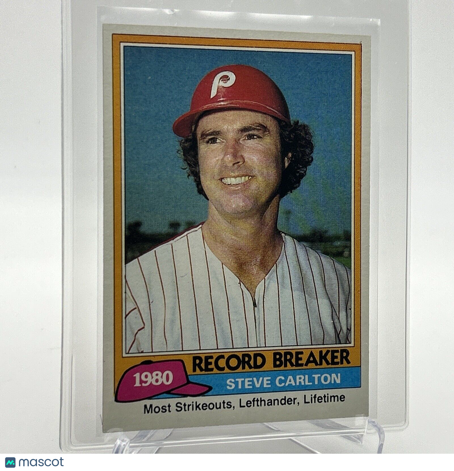 1981 Topps Steve Carlton Baseball Card #202 NM-Mint FREE SHIPPING