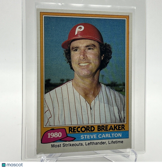 1981 Topps Steve Carlton Baseball Card #202 NM-Mint FREE SHIPPING