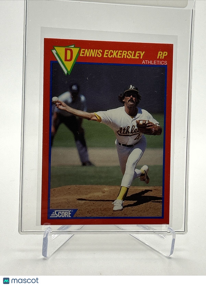 1989 Score Hottest 100 Dennis Eckersley Baseball Card #16 Mint FREE SHIPPING