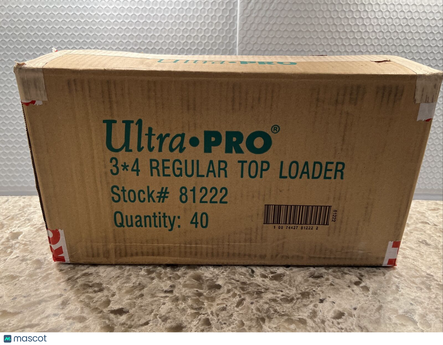 Ultra Pro 3X4 Regular Card Toploaders 35pt 40 Packs of 25 per pack, 1000 total