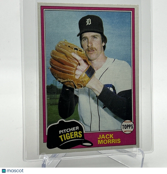 1981 Topps Jack Morris Baseball Card #572 NM-Mint FREE SHIPPING