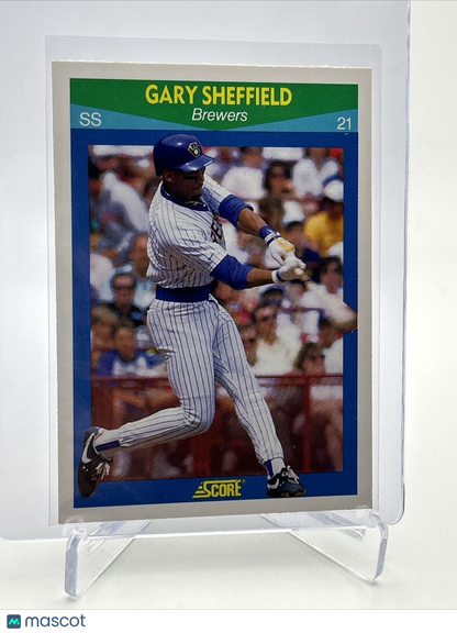 1990 Score Rising Stars Gary Sheffield Baseball Card #20 Mint FREE SHIPPING