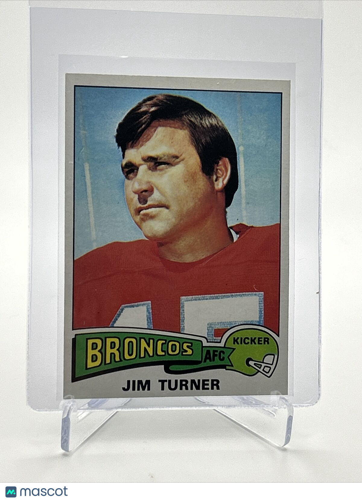 1975 Topps Jim Turner Football Card #158 NM Quality FREE SHIPPING
