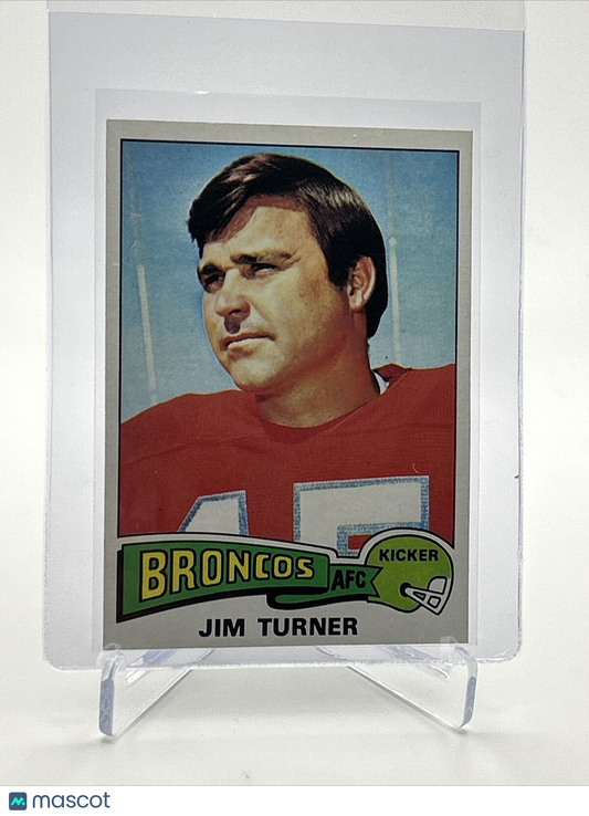 1975 Topps Jim Turner Football Card #158 NM Quality FREE SHIPPING