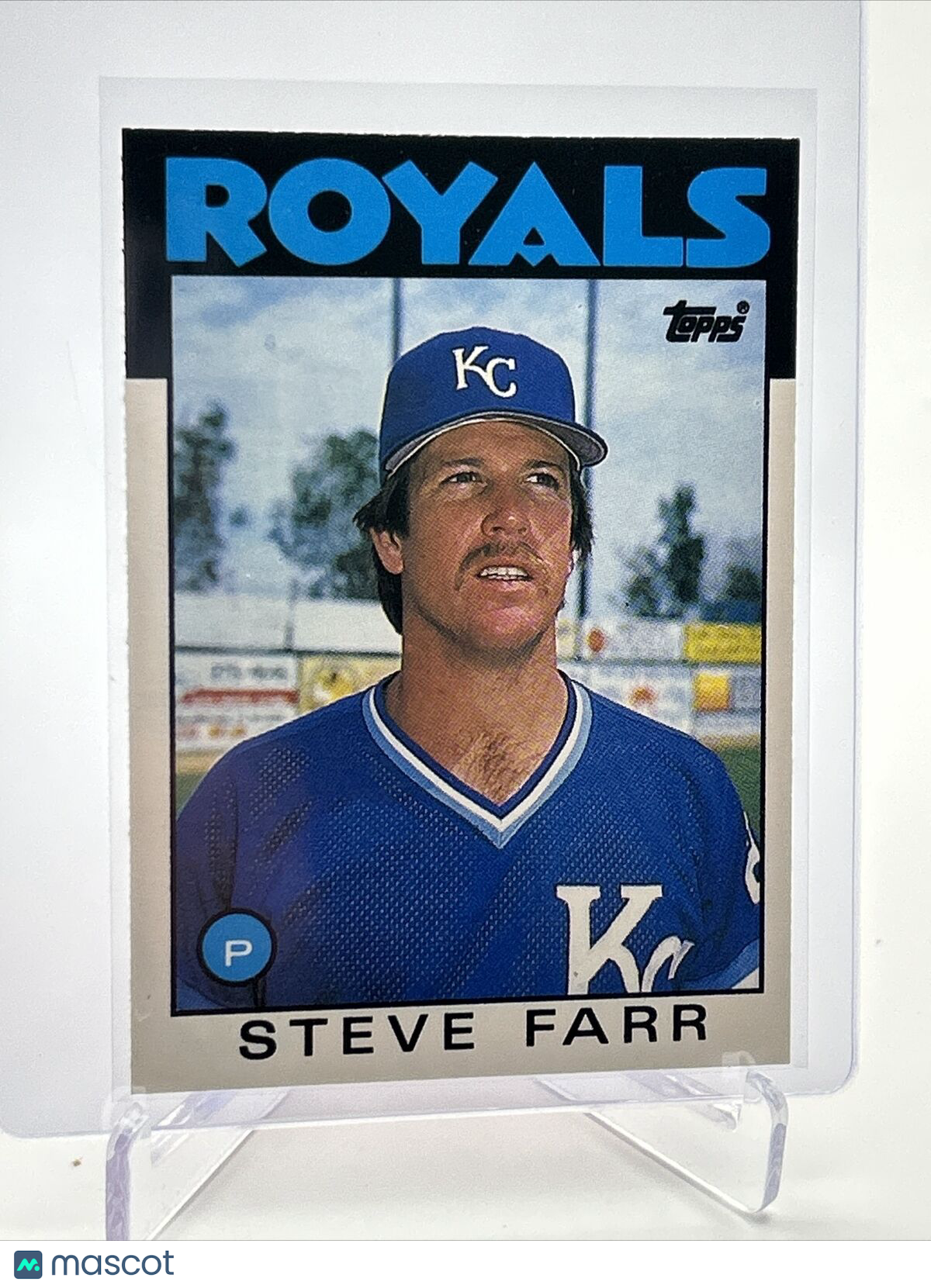 1986 Topps Traded Steve Farr Baseball Card #35T NM-MT FREE SHIPPING