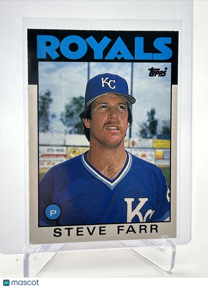 1986 Topps Traded Steve Farr Baseball Card #35T NM-MT FREE SHIPPING