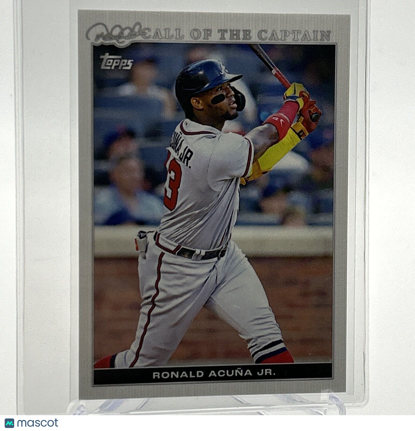 2022 Topps x Derek Jeter Ronald Acuña Jr. Baseball Card #2 Mint FREE SHIPPING