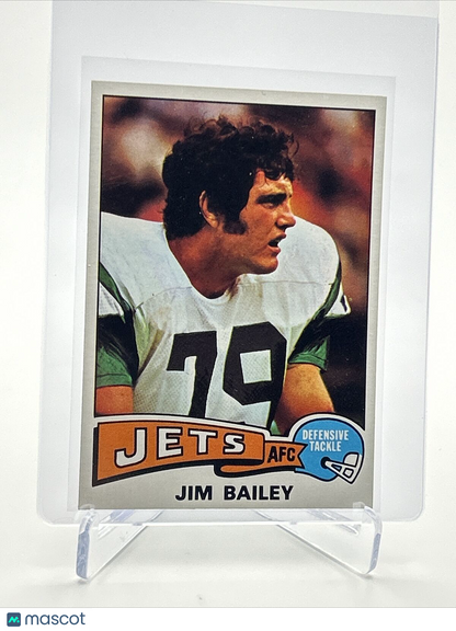 1975 Topps Jim Bailey Football Card #398 NM Quality FREE SHIPPING