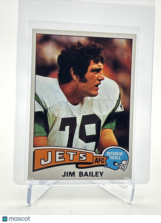 1975 Topps Jim Bailey Football Card #398 NM Quality FREE SHIPPING