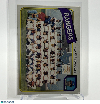 1980 Topps Pat Corrales Checklist Baseball Card #41 NM-Mint FREE SHIPPING