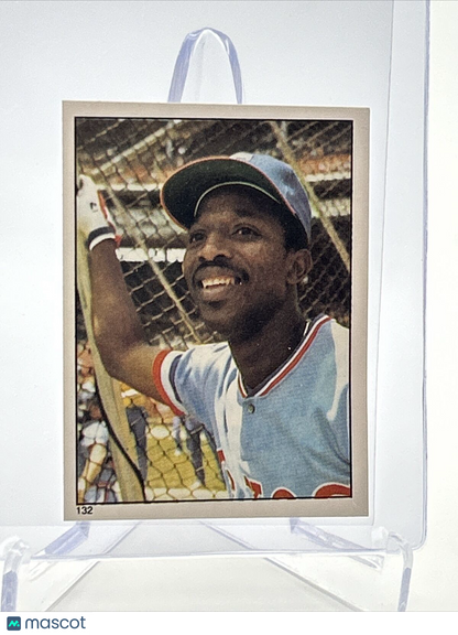 1981 Topps Stickers Mickey Rivers Baseball Card #132 NM-Mint FREE SHIPPING