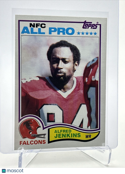 1982 Topps Alfred Jenkins Football Card #281 NM-MT FREE SHIPPING