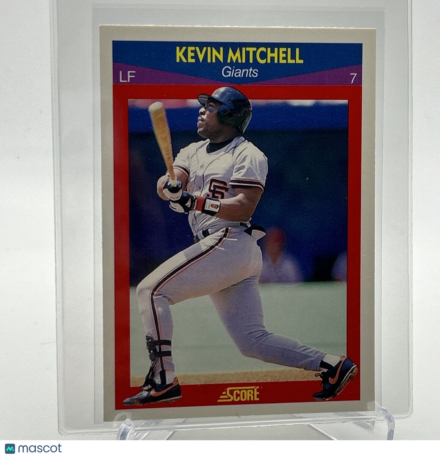 1990 Score 100 Superstars Kevin Mitchell Baseball Card #50 Mint FREE SHIPPING