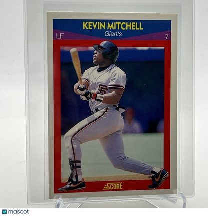 1990 Score 100 Superstars Kevin Mitchell Baseball Card #50 Mint FREE SHIPPING