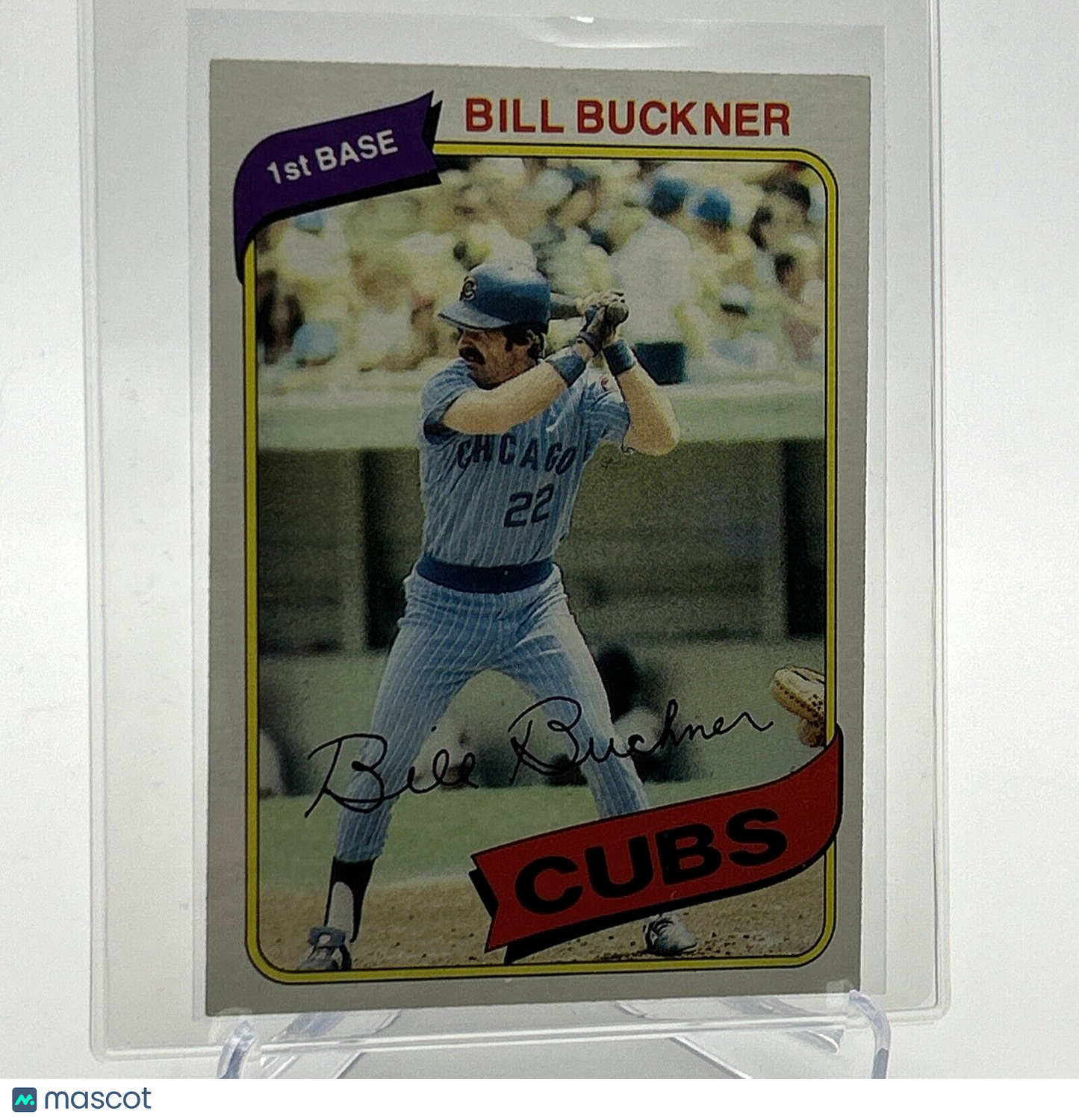 1980 Topps Bill Buckner Baseball Card #135 NM-Mint FREE SHIPPING