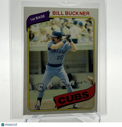 1980 Topps Bill Buckner Baseball Card #135 NM-Mint FREE SHIPPING